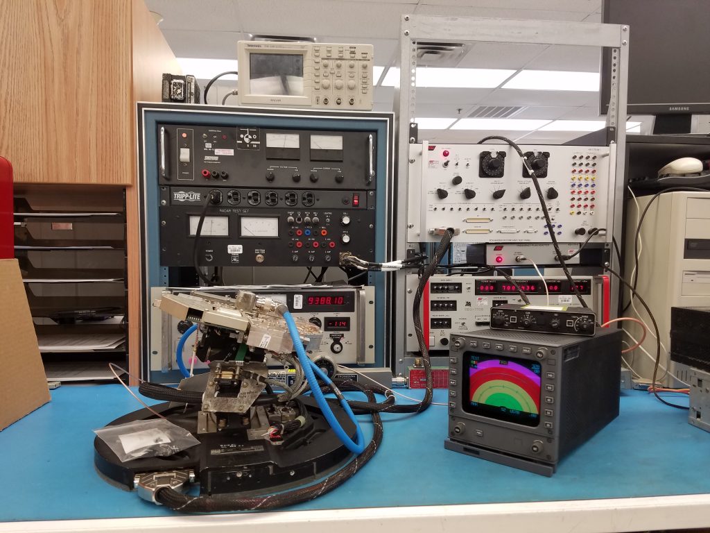1- Weather RADAR Unit 2- WX-Antenna 3- WX-Indicator 4- WX Control Unit